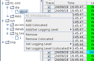Add logs from device
