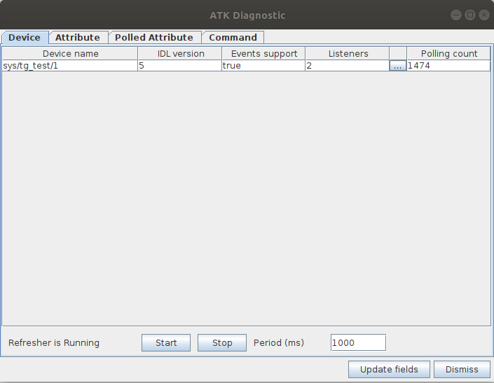 Device diagnostics