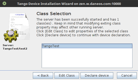 Wizard - step 3